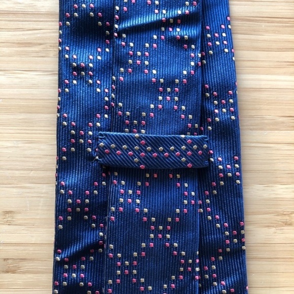 Drake’s for Paul Stuart RARE Silk Tie - Royal Blue - Picture 3 of 6
